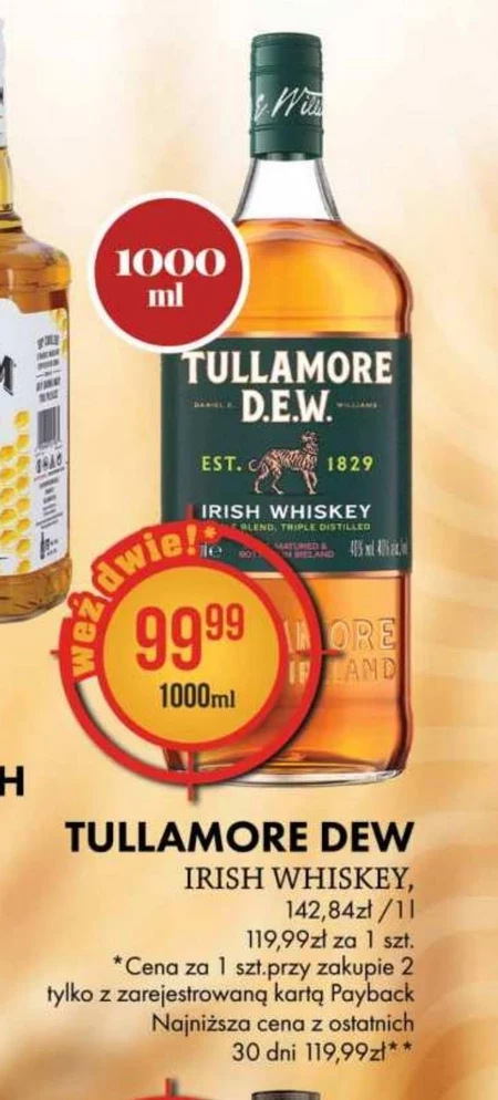Whiskey Tullamore Dew