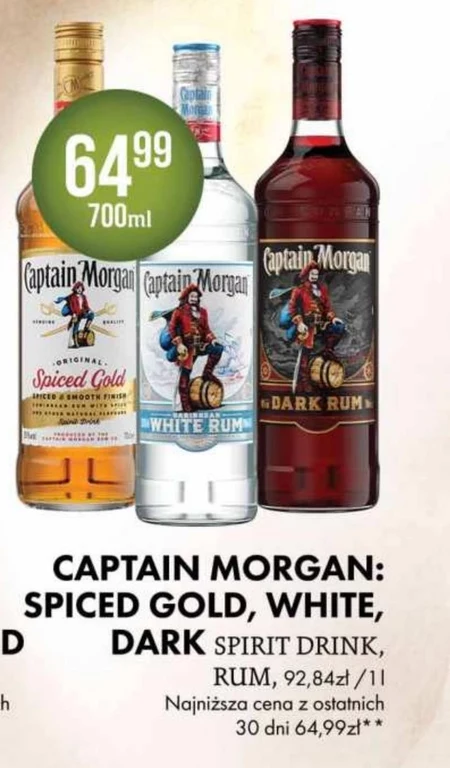 Rum Captain Morgan
