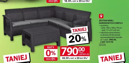 Zestaw mebli ogrodowych O...