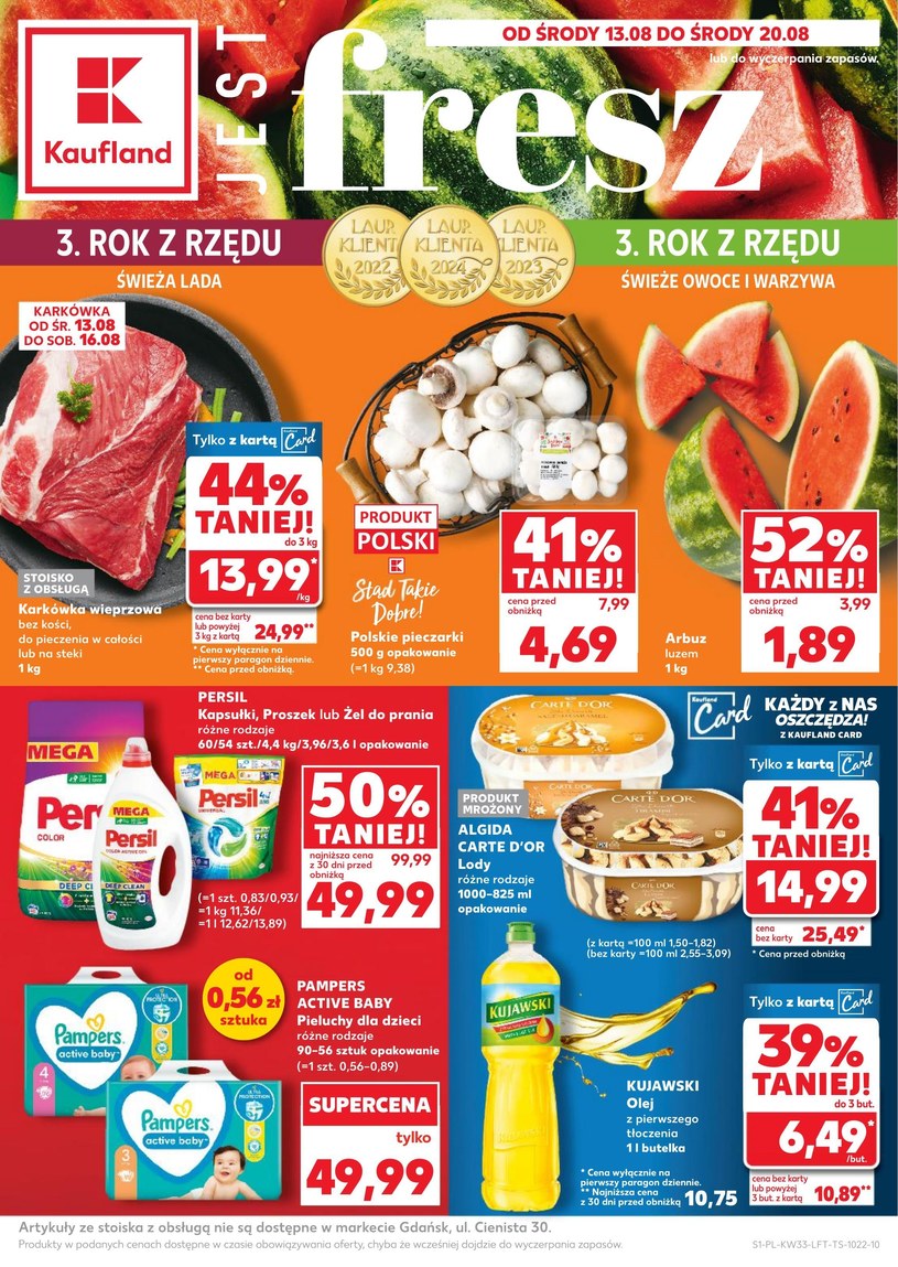 Gazetka promocyjna Kaufland - ważna od 13. 08. 2025 do 20. 08. 2025