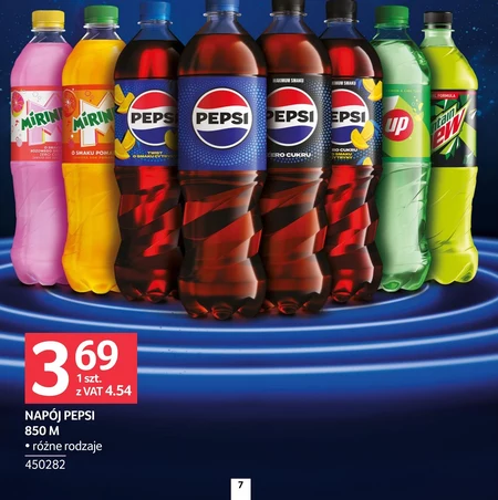 Napój gazowany Pepsi