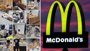 Dantejskie sceny w sieci McDonald's. Zapanował chaos i marnowanie jedzenia