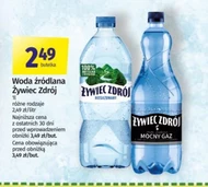 Woda źródlana Żywiec zdrój