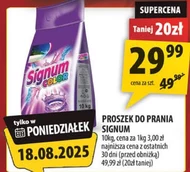 Proszek do prania Signum