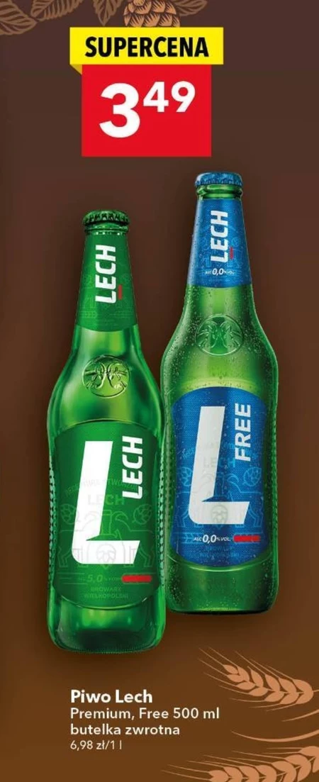 Piwo bezalkoholowe Lech