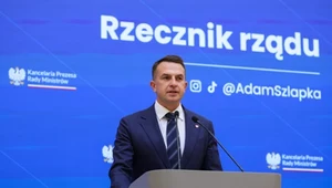 Rzecznik rządu Adam Szłapka