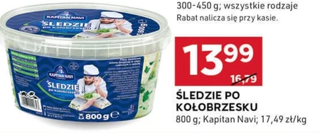Śledzie Kapitan Navi