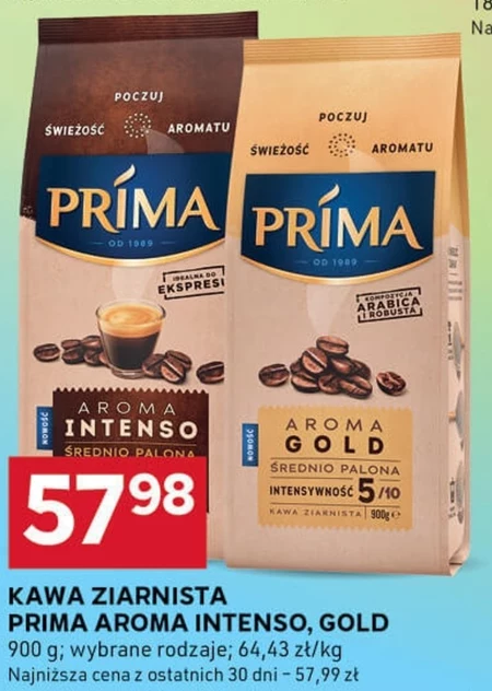 Kawa ziarnista Prima