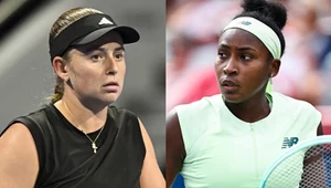 Gauff mogła się tylko przyglądać. Ale numer wywinęła Ostapenko. Sensacja