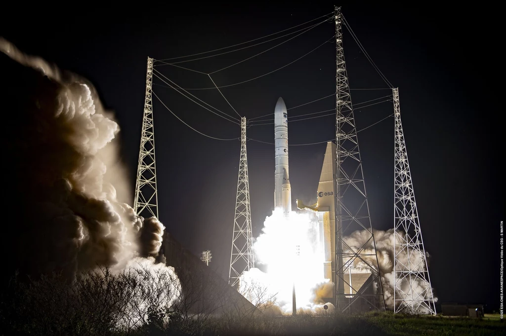 Ariane 6. Najpotężniejsza rakieta Europy ponownie wystrzelona w kosmos.