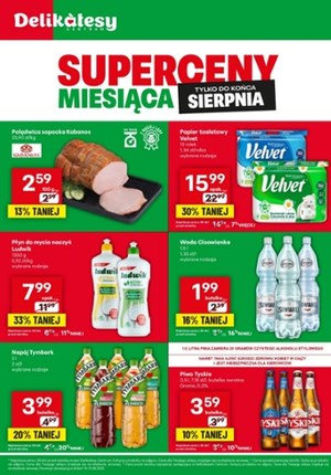Gazetka promocyjna Delikatesy Centrum, ważna od 14.08.2025 do 31.08.2025.