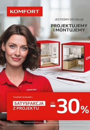 Gazetka promocyjna Komfort, ważna od 13.08.2025 do 16.09.2025.