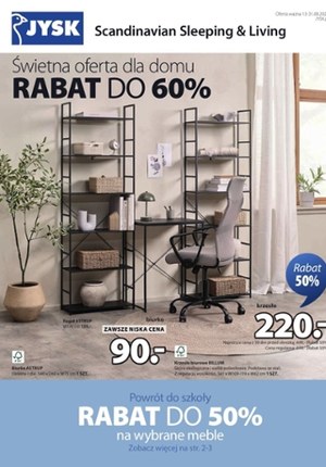 Gazetka promocyjna Jysk, ważna od 13.08.2025 do 31.08.2025.