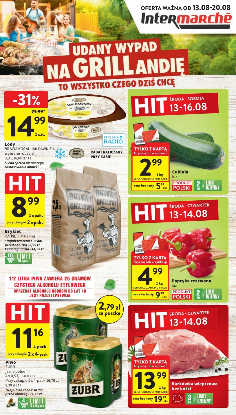 Gazetka promocyjna Intermarche Super - ważna od 13. 08. 2025 do 20. 08. 2025