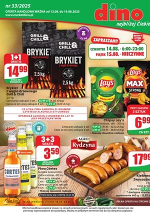 Gazetka promocyjna Dino, ważna od 13.08.2025 do 19.08.2025.