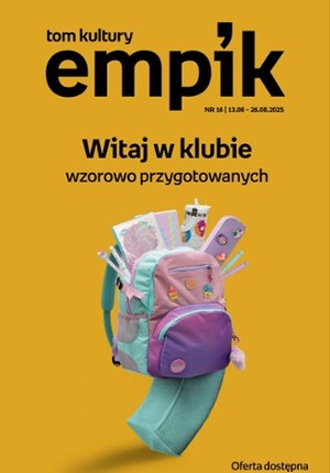 Gazetka promocyjna EMPiK, ważna od 13.08.2025 do 26.08.2025.