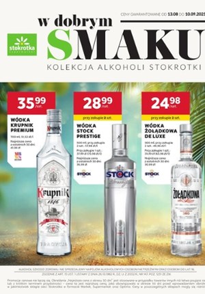 Gazetka promocyjna Stokrotka Supermarket, ważna od 13.08.2025 do 10.09.2025.