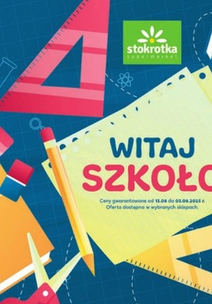 Gazetka promocyjna Stokrotka Supermarket, ważna od 13.08.2025 do 01.09.2025.