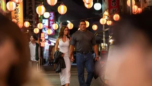 Emily Blunt i Dwayne Johnson w filmie "Smashing Machine"