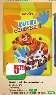 Płatki czekoladowe GoVita