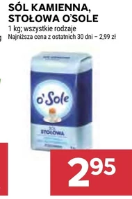 Sól kamienna O'Sole