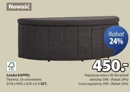 Ławka ze schowkiem Kappel