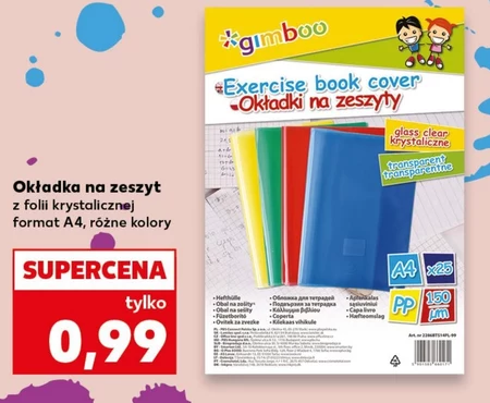 Okładka na zeszyt Gimboo