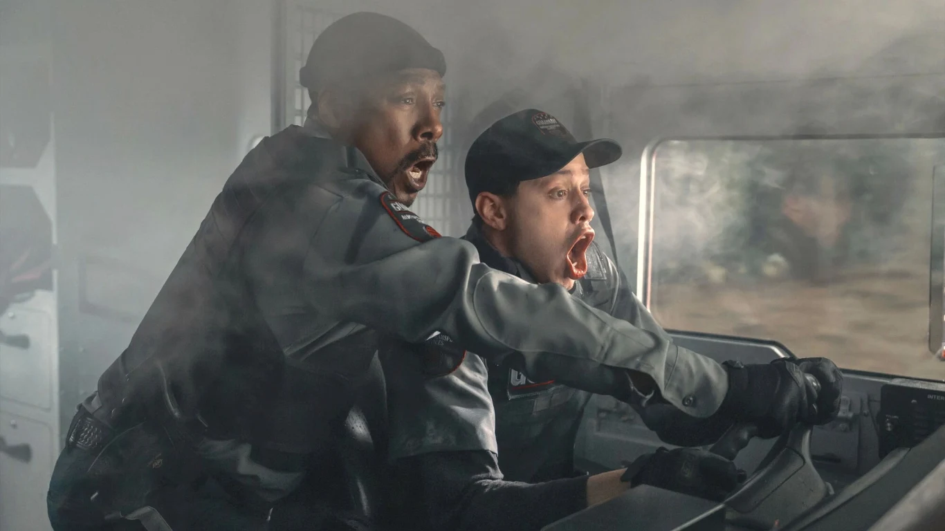 Eddie Murphy i Pete Davidson w filmie "The Pickup" Eddie Murphy i Pete Davidson w filmie "The Pickup"