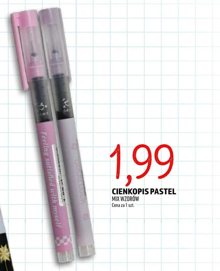 Cienkopis Pastel