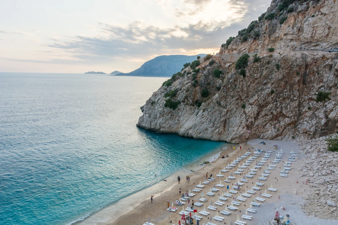 Plaża Kaputas, Antalya, Turcja