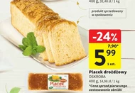 Placek drożdżowy Oskroba