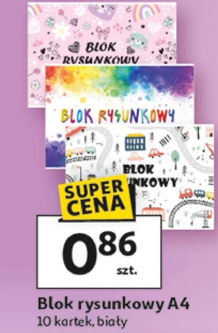 Blok rysunkowy