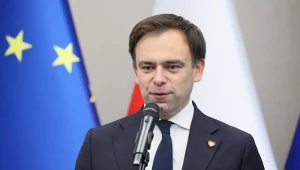 Minister finansów i gospodarki Andrzej Domański