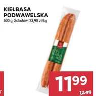 Kiełbasa podwawelska Sokołów