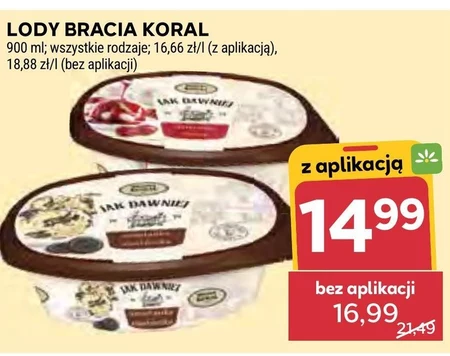 Lody Bracia Koral