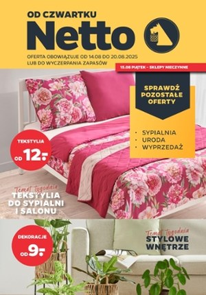 Gazetka promocyjna Netto, ważna od 14.08.2025 do 20.08.2025.