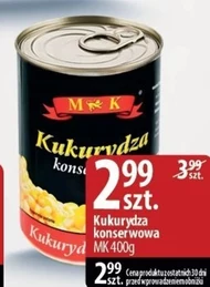 Kukurydza konserwowa MK
