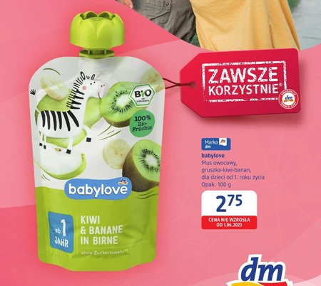 Фруктовий мус Babylove