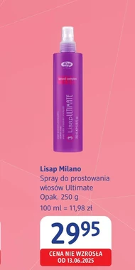 Спрей для випрямлення волосся Milano