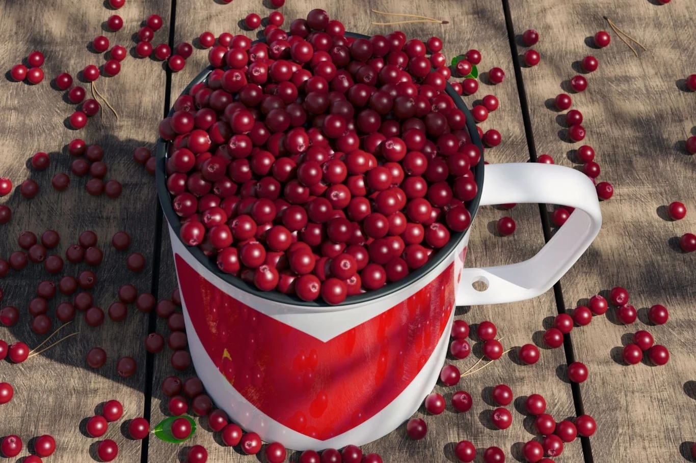 Borówka brusznica jest bazą pysznych, kwaskowatych przetworów Borówka brusznica jest bazą pysznych, kwaskowatych przetworów