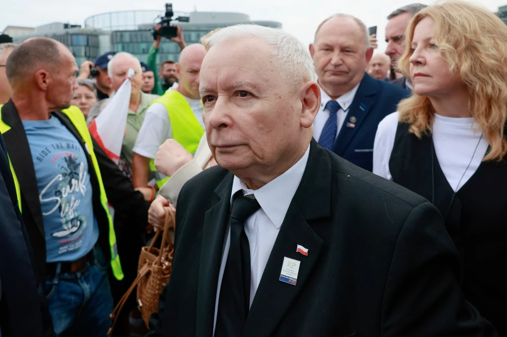 Prezes PiS Jarosław Kaczyński