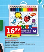 Kredki ołówkowe Jumbo