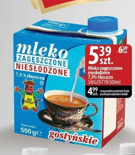 Mleko zagęszczone SM Gostyń