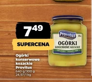 Ogórki konserwowe Provitus