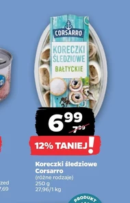 Закуски з оселедцем Corsarro