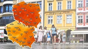 Apogeum upałów, potem gwałtowna zmiana. Znamy prognozy na długi weekend