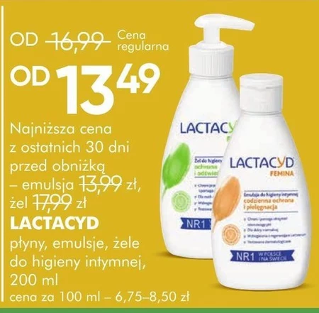 Emulsja do higieny intymnej