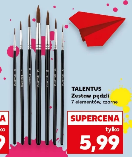 Набір пензлів Talentus