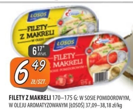 Філе скумбрії Łosoś