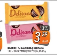 Biszkopty z galaretką Delisana